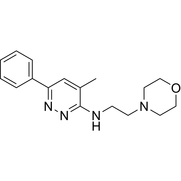 Minaprine Chemical Structure