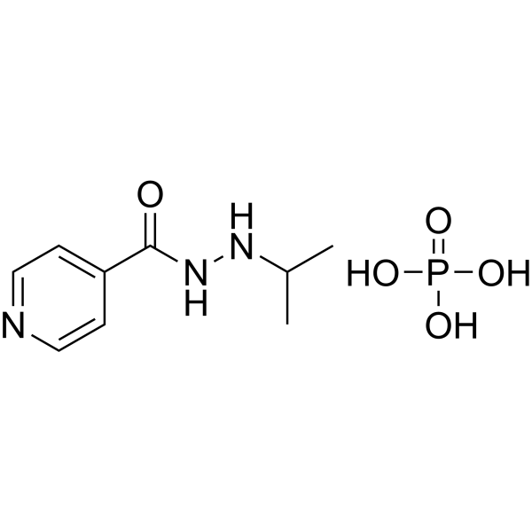 Iproniazid phosphate Chemical Structure