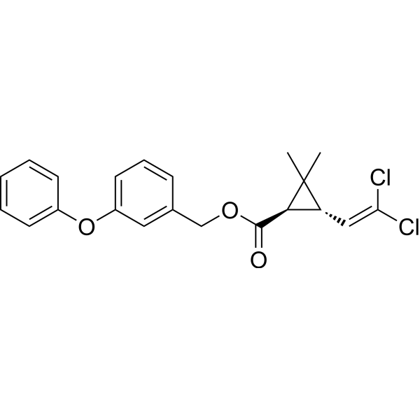(+)-trans-Permethrin Chemical Structure
