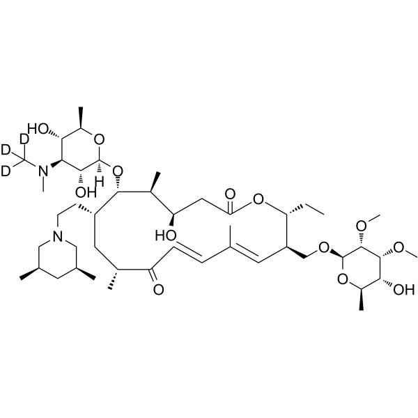 Tilmicosin-d<sub>3</sub> Chemical Structure