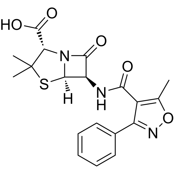 Oxacillin Chemical Structure