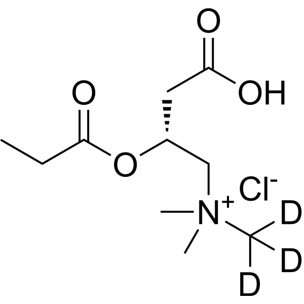 Levocarnitine <em>propionate</em>-d<em>3</em> hydrochloride
