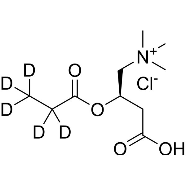 <em>Levocarnitine</em> <em>propionate</em>-d5 hydrochloride