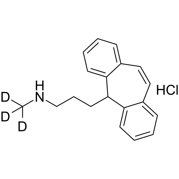 Protriptyline (N-methyl-d<sub>3</sub>) (hydrochloride) Chemical Structure