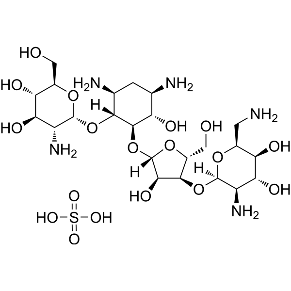 Paromomycin sulfate Chemical Structure