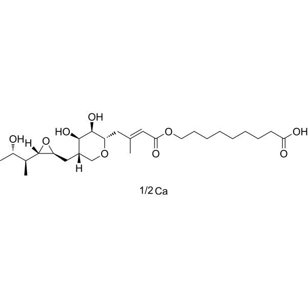 Mupirocin calcium Chemical Structure