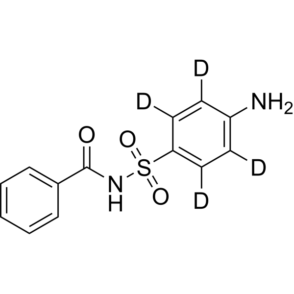Sulfabenzamide-d<sub>4</sub> Chemical Structure