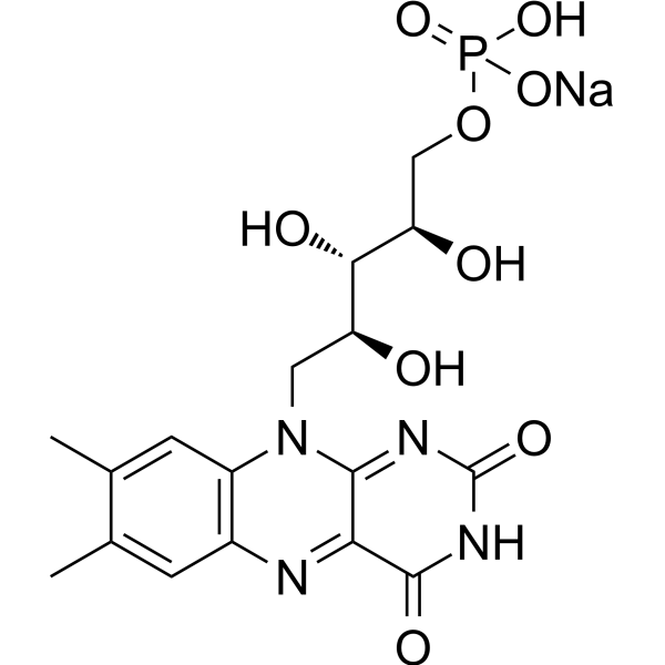 Riboflavin phosphate sodium