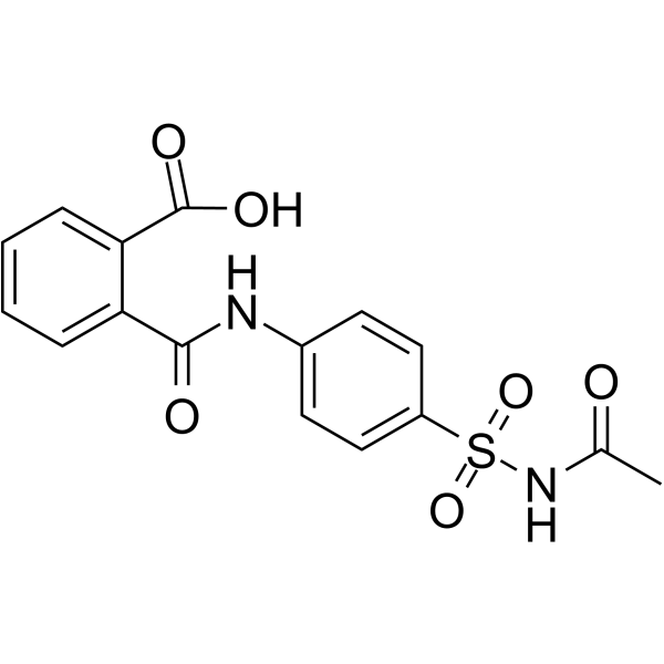 Phthalylsulfacetamide Chemical Structure