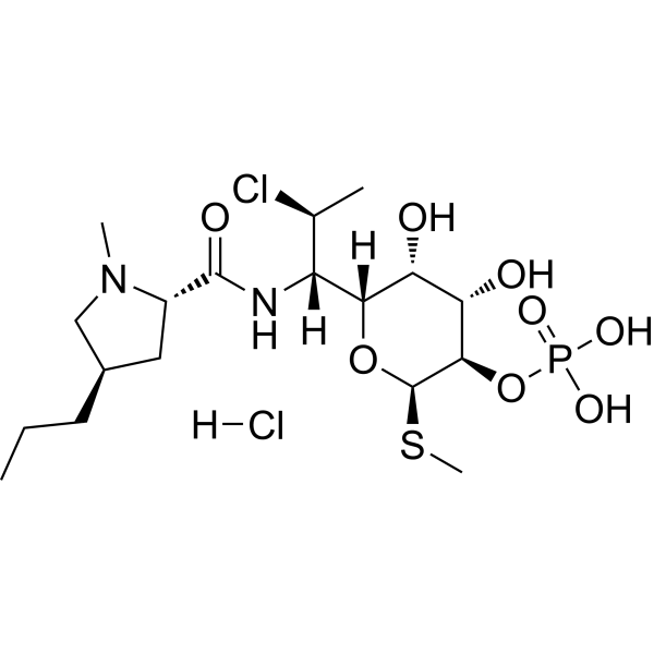 Clindamycin phosphate hydrochloride Chemical Structure