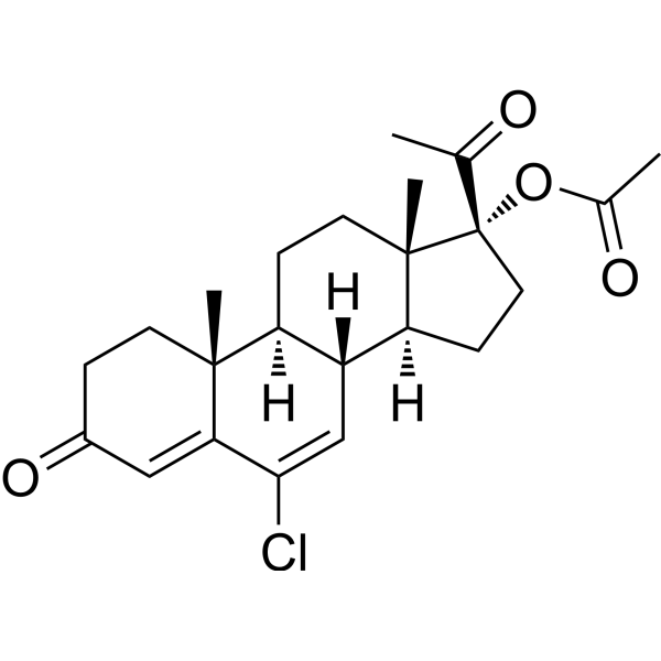 Chlormadinone acetate (Standard) Chemical Structure