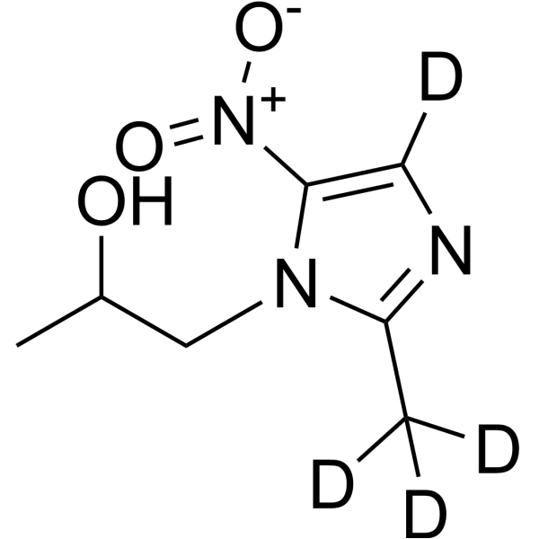 Secnidazole-d<sub>4</sub> Chemical Structure