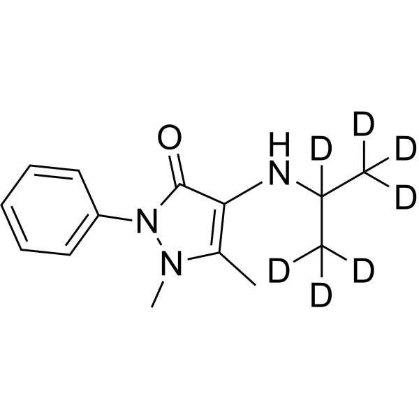 Ramifenazone-d<sub>7</sub> Chemical Structure