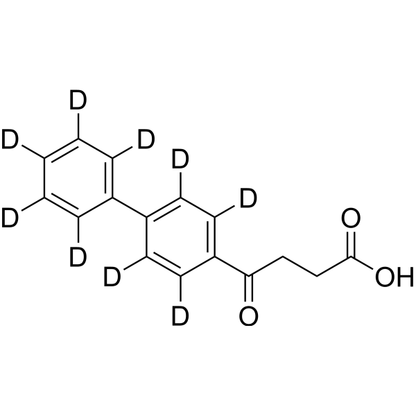 Fenbufen-d<sub>9</sub> Chemical Structure