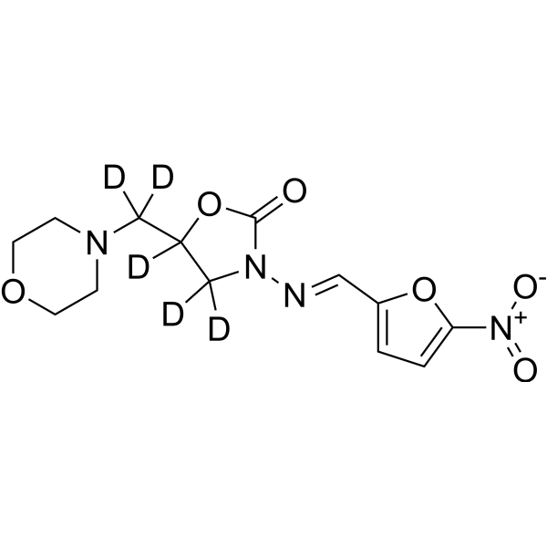 Furaltadone-d<sub>5</sub> Chemical Structure