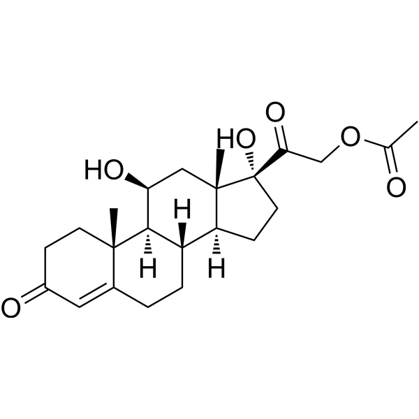 Hydrocortisone acetate (Standard) Chemical Structure