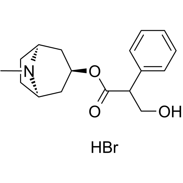 Atropine hydrobromide Chemical Structure