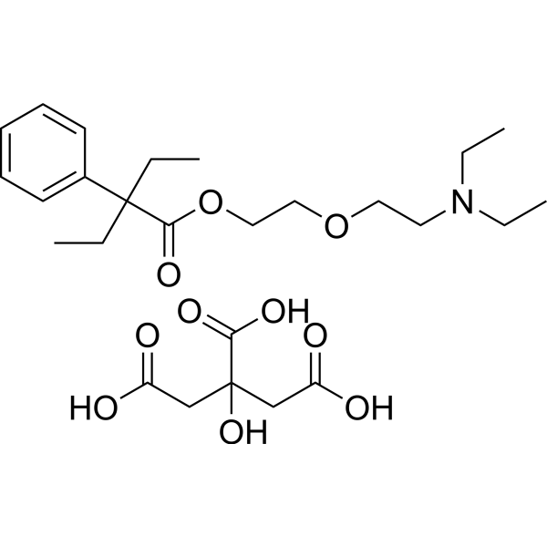 Oxeladin citrate Chemical Structure