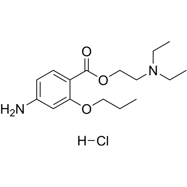 Propoxycaine hydrochloride Chemical Structure