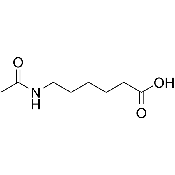 6-Acetamidohexanoic acid Chemical Structure