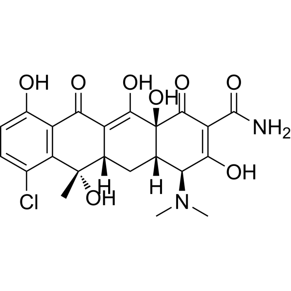 Chlortetracycline Chemical Structure