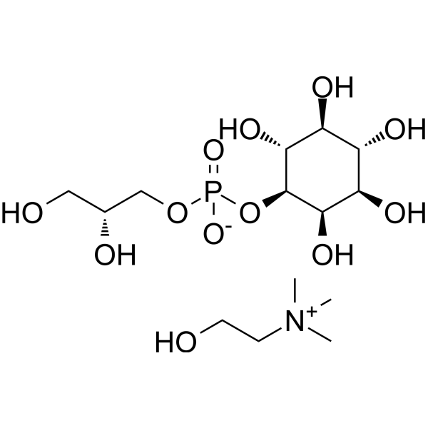 Glycerophosphoinositol choline Chemical Structure