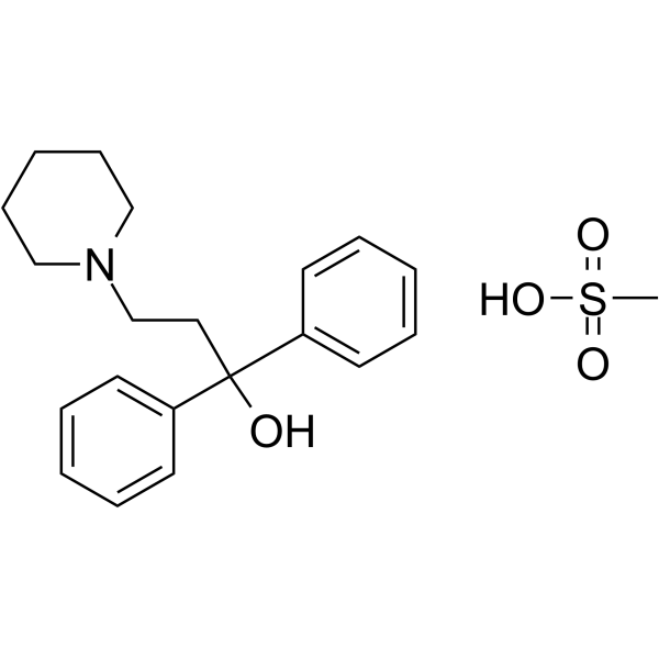 Pridinol mesylate Chemical Structure