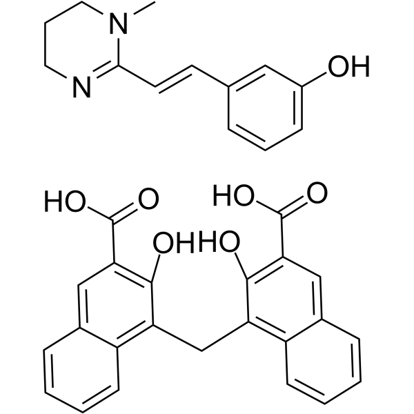 Oxantel pamoate Chemical Structure