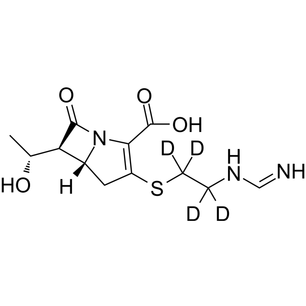 Imipenem-d<sub>4</sub> Chemical Structure