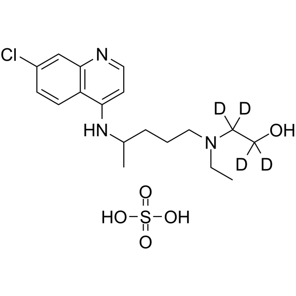 Hydroxychloroquine-d4 sulfate