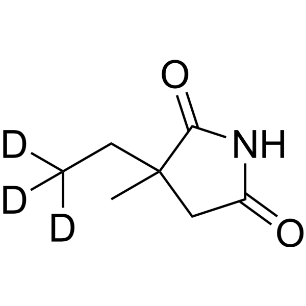 Ethosuximide-d<sub>3</sub> Chemical Structure