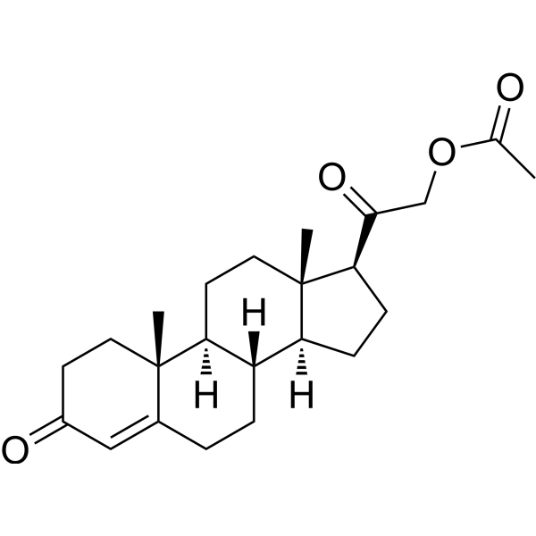 Deoxycorticosterone acetate (Standard) Chemical Structure