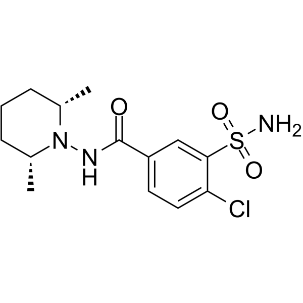Clopamide Chemical Structure