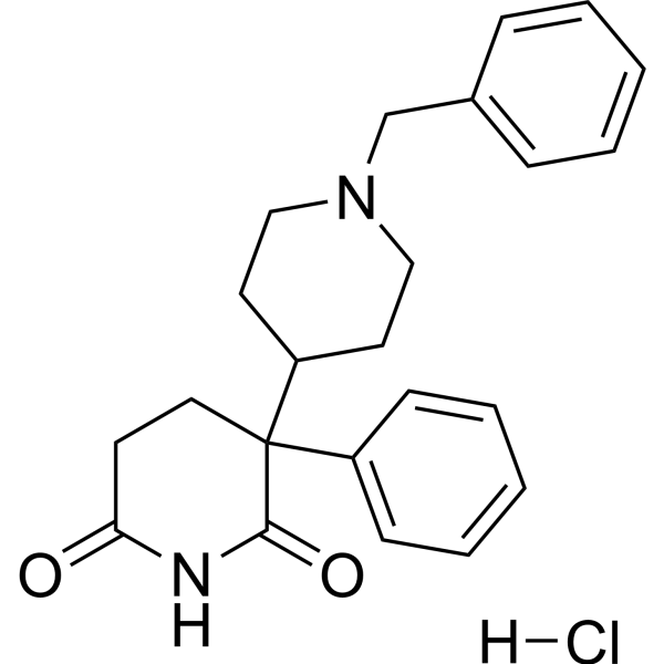 Benzetimide hydrochloride Chemical Structure