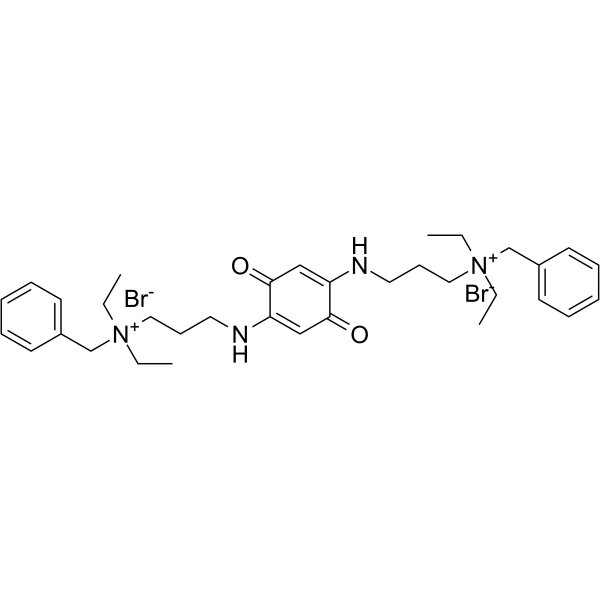 Benzoquinonium dibromide Chemical Structure