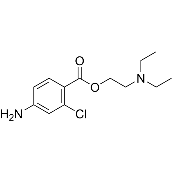 Chloroprocaine Chemical Structure
