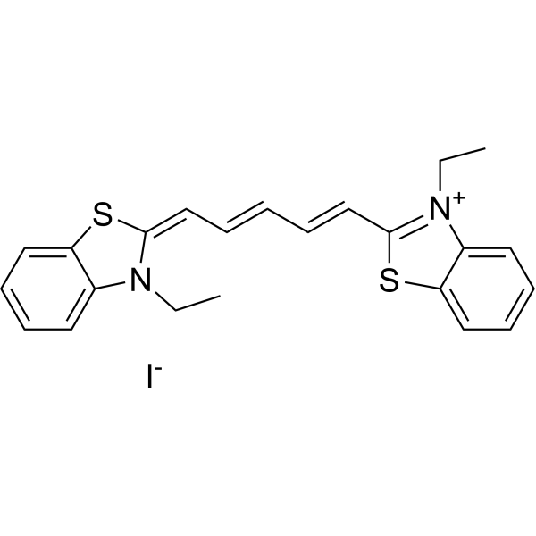 Dithiazanine iodide Chemical Structure
