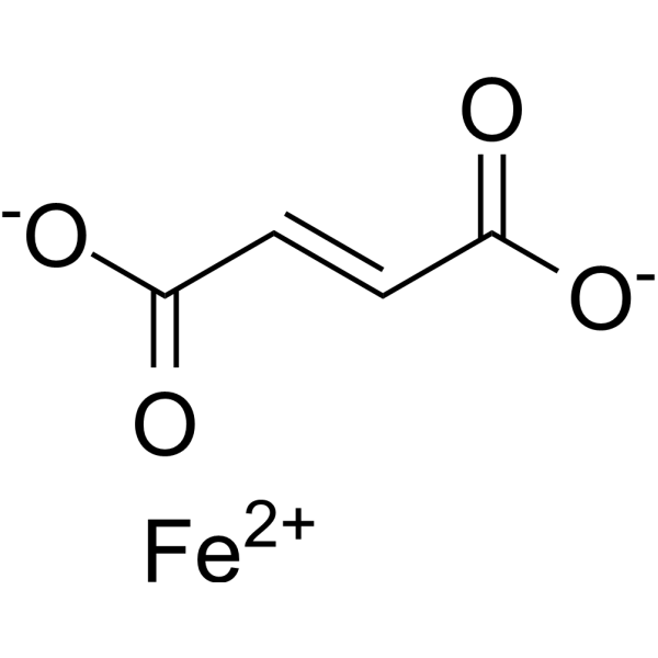 Iron(II) fumarate Chemical Structure