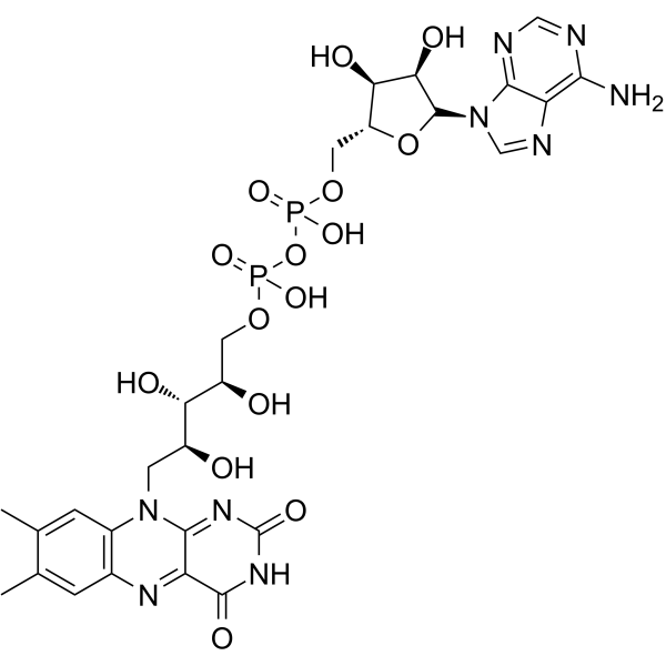 Flavin adenine dinucleotide Chemical Structure