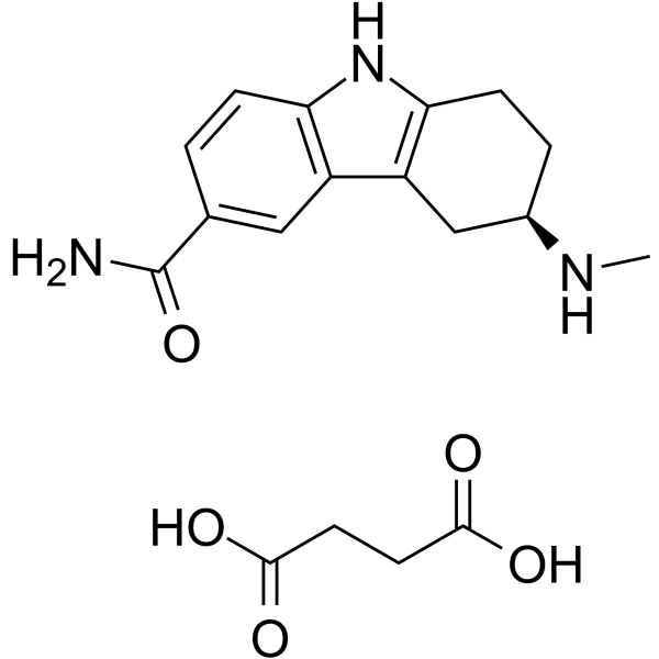 Frovatriptan succinate Chemical Structure