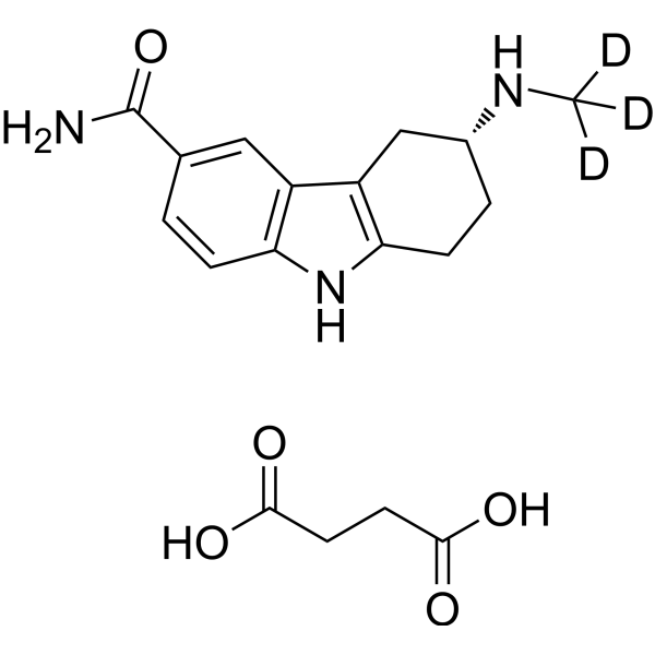 Frovatriptan-d<sub>3</sub> succinate Chemical Structure