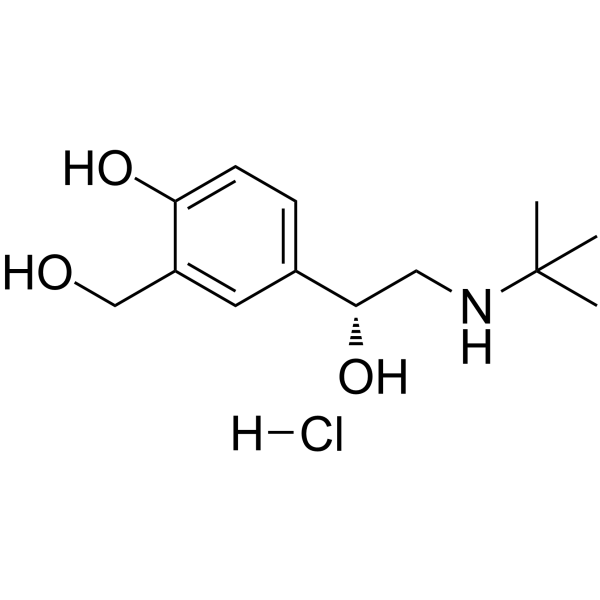 Levalbuterol hydrochloride Chemical Structure