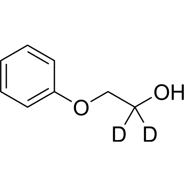 Phenoxyethanol-d<sub>2</sub> Chemical Structure