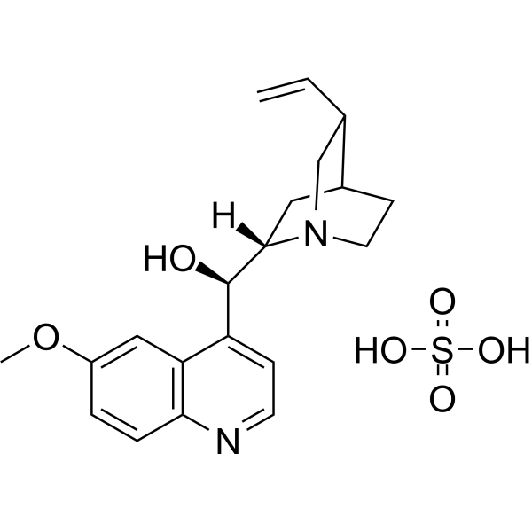 Quinine sulfate Chemical Structure