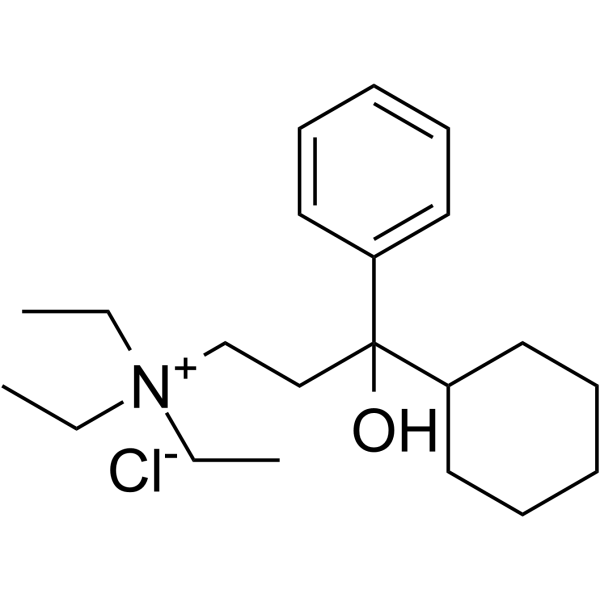 Tridihexethyl chloride Chemical Structure