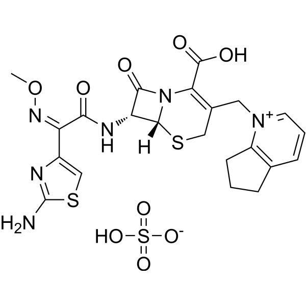 Cefpirome sulfate Chemical Structure
