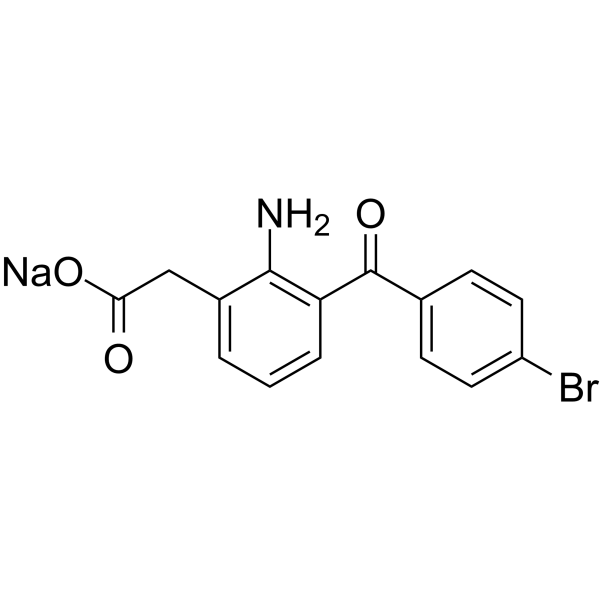 Bromfenac sodium Chemical Structure