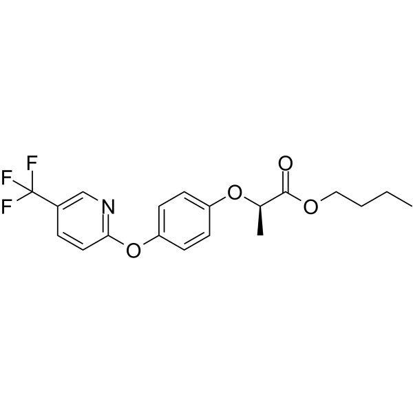 Fluazifop-P-butyl Chemical Structure