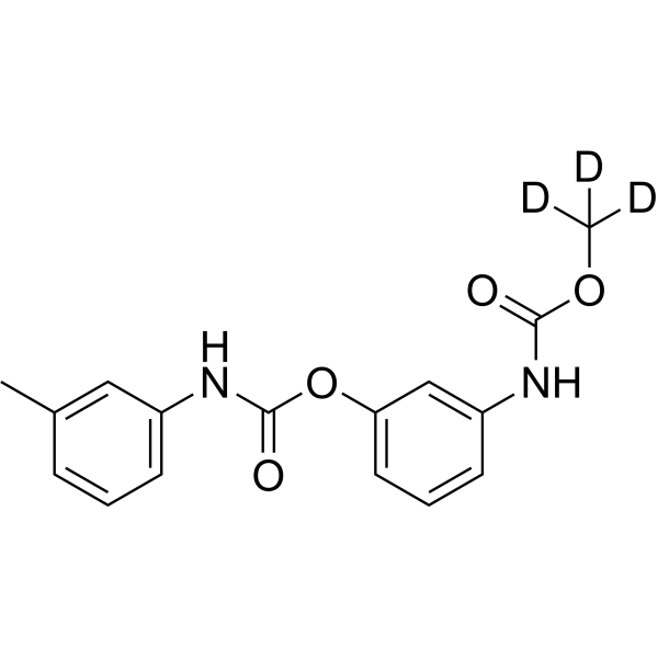 Phenmedipham-d<sub>3</sub> Chemical Structure