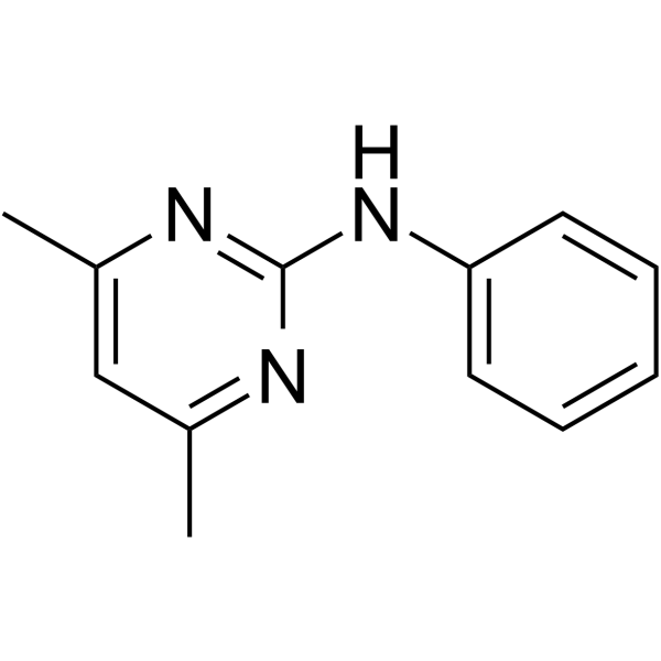 Pyrimethanil Chemical Structure